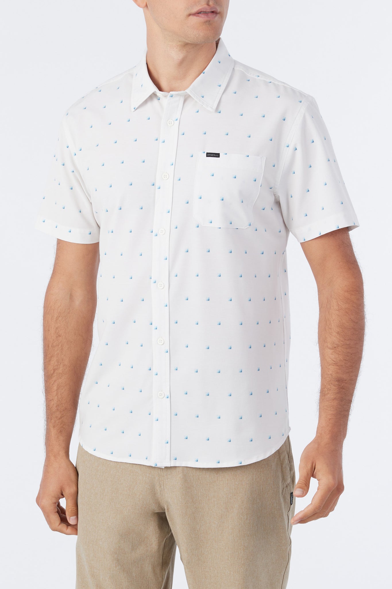 Camisas O'Neill USA Store - Trvlr Upf Traverse Standard Hombre Blancas